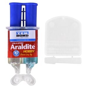 Adesivo Hobby Araldite com Seringa Blister 6G Tekbond