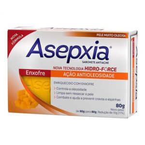 Asepxia Sabonete Enxofre com 80g