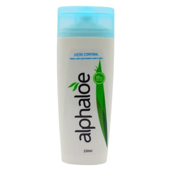 Loção Corporal de Aloe Vera (85% de Babosa) Alphaloe 250ml