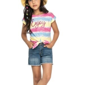 Blusa Infantil Verão Tie Dye - Kely & Kety - 4