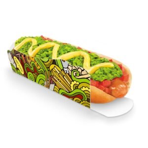 Caixa | Embalagem para Hot Dog 19cm VERDE - 200 unidades