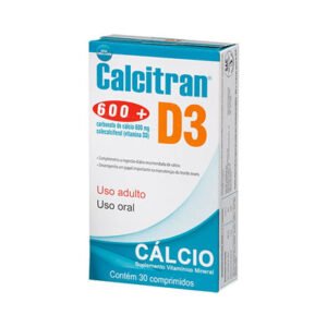 Calcitran D3 com 30 Comprimidos