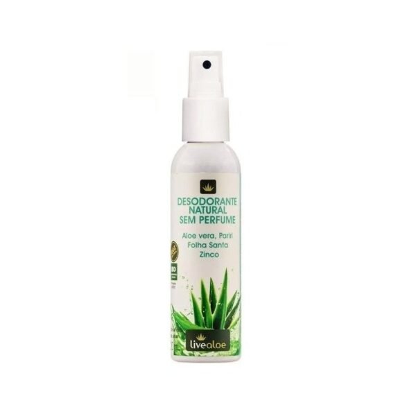 Desodorante Natural Sem Perfume LiveAloe 120ml