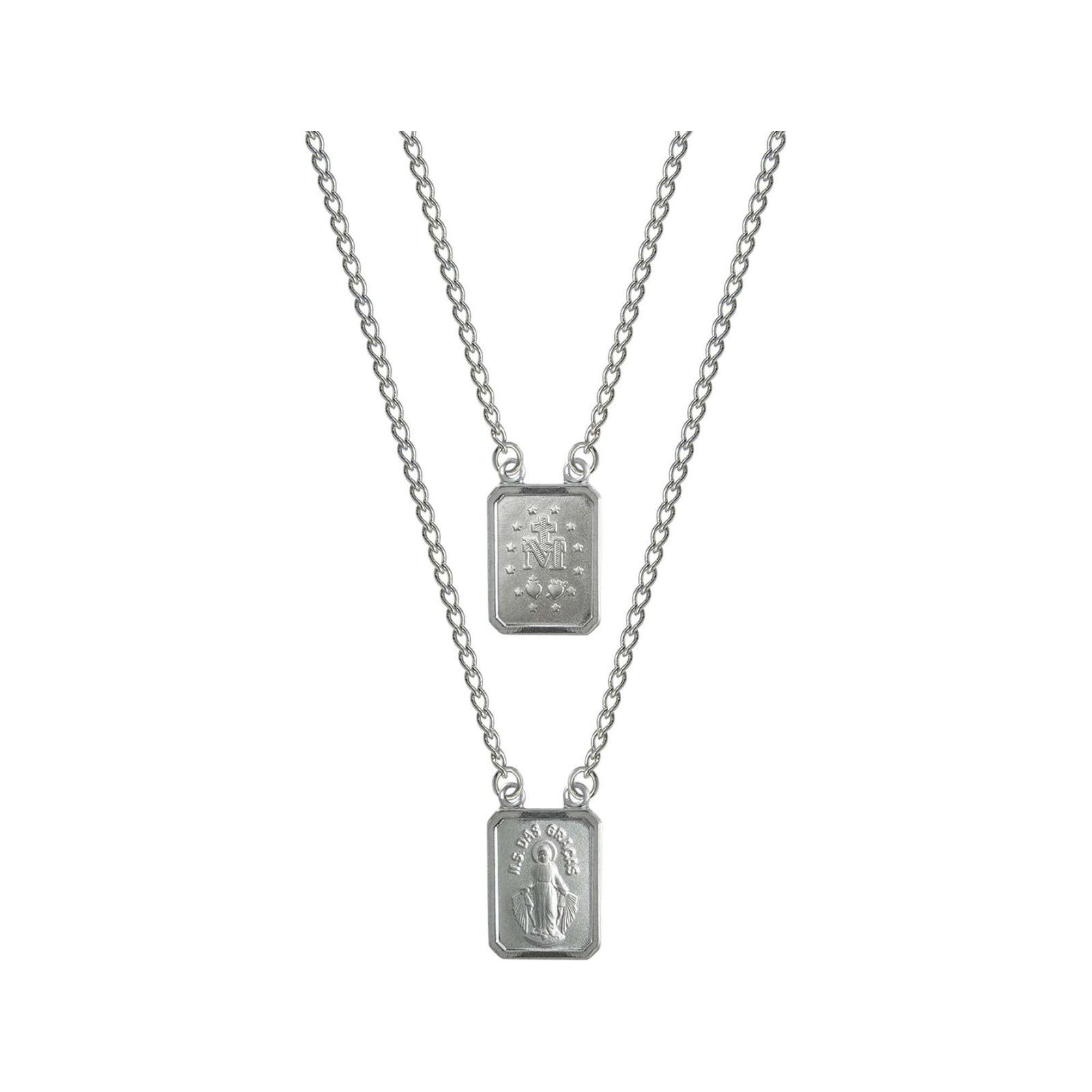 Escapulário Aço N Sra. das Graças 60cm 2679860