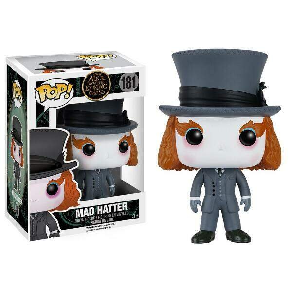 Funko Pop - Chapeleiro Maluco número 181 - Filme Através do Espelho - Disney