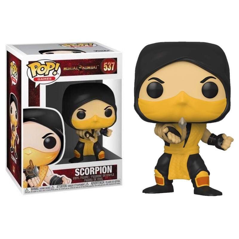 Funko Pop - Scorpion número 537 - Game Mortal Kombat