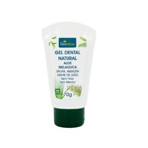 Gel Dental Natural Aloe Melaleuca LiveAloe 70g