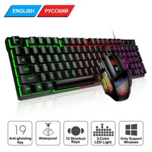 Teclado Mecânico Gamer EASYIDEA, KDAK600, 104 Teclas RGB