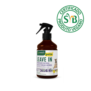 Leave-in para Pets com Aloe Vera Biowash 250ml