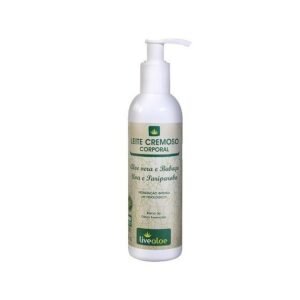 Leite Cremoso Corporal Aloe Vera LiveAloe 240ml