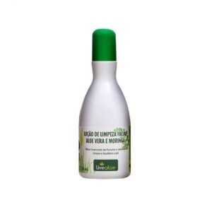 Loção de Limpeza Facial Aloe Vera e Moringa LiveAloe 210ml