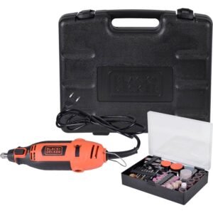 Micro Retífica C/ 113 Acessórios Rt18Ka-B2 Black&decker 220V