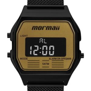 Relógio Mormaii Vintage Preto MOJH02BD/4D