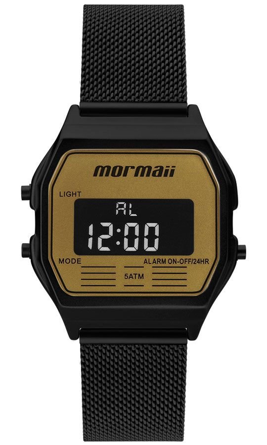 Relógio Mormaii Vintage Preto MOJH02BD/4D