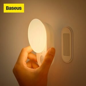 Luminária Baseus Led Noturna C/sensor Presença Recarregáveis