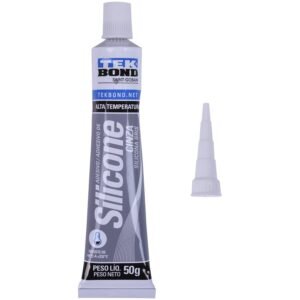 Silicone de Alta Temperatura Cinza Blister 50Gr Tekbond