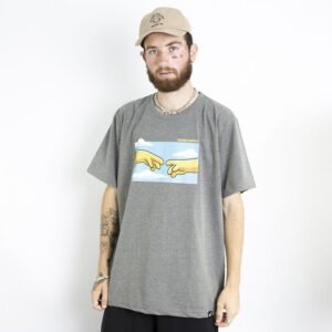 Camiseta Masculina Connect Anjuss MESCLA ESCURO P