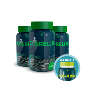 KIT CLORELLA 60 DIAS + SPIRULINA 30 DIAS