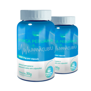 Maca Peruana: 120 Cápsulas - 60 Dias