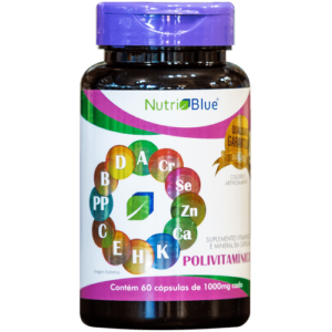 Polivitaminico Nutriblue - Vitaminas e Minerais de A-Z