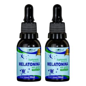 Promoção 2 Frascos - Melatonina Em Gotas 30ml Cada