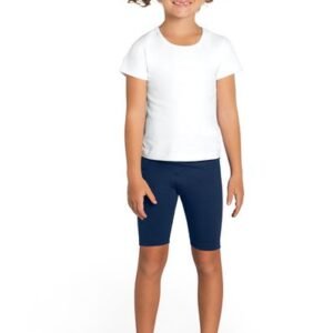 Blusa básica infantil menina de cotton Brandili - 1