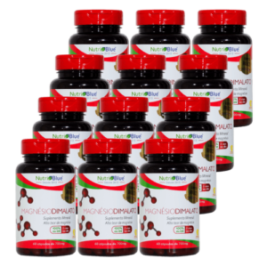 Promoção 12 Frascos - Magnésio Dimalato 700mg Nutriblue