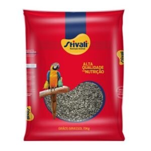 Grãos Girassol 15kg - Stivali Nutrição Animal