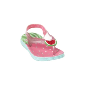 Chinelo Infantil Feminina Ortopé Acqua Melancia Vermelho