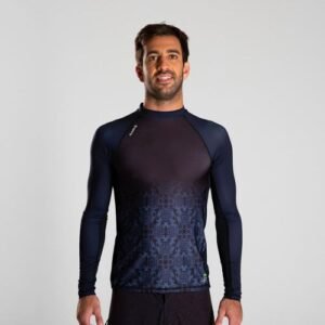 Camiseta Manga Longa masculina de surf 500 FPU50+