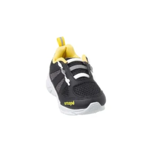 Tênis Infantil Masculino Ortopé Fly Baby Preto E Amarelo