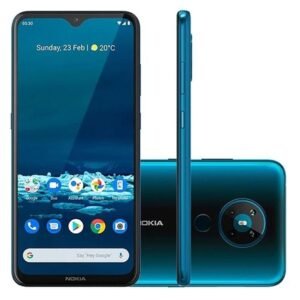 Smartphone Nokia 5.3 NK009 Tela 6.5" Android 4GB RAM Verde Ciano