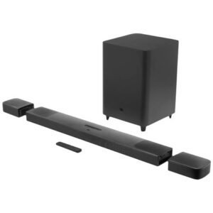 Soundbar JBL 9.1 Canais True Wireless Surround with Dolby Atmos BAR913DBLKBR Preto Bivolt