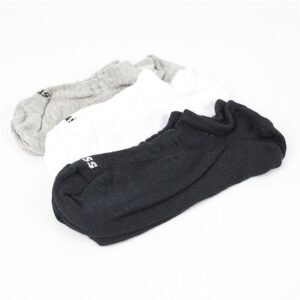 Kit com 3 Meias Sapatilha Anjuss Tamanho 34 ao 38 Bco/Mesc/Pto PADRÃO UN