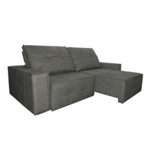 Sofá Noronha Chumbo Retrátil 2,30m