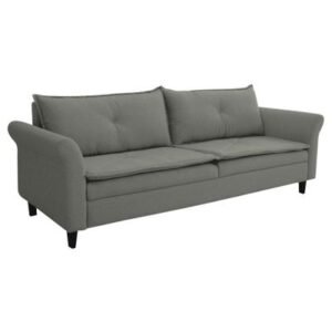 Sofá Short Cinza Fixo 2,20m