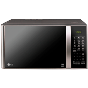 Micro-ondas LG Com Grill de Quartzo MH7093BR 900W Easy Clean 30L Prata 110V