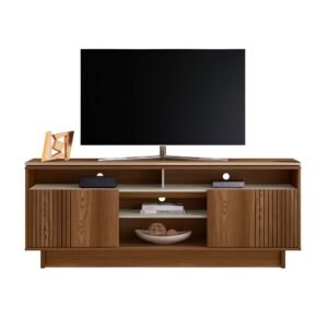 Rack Bancada Salinas TV até 70" Freijo/Off White Linea Brasil