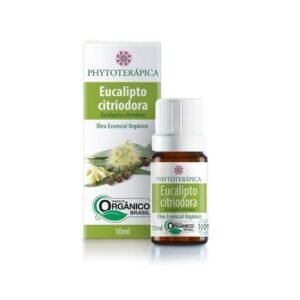 Óleo Essencial de Eucalipto Citriodora Orgânico Phytoterápica 10ml