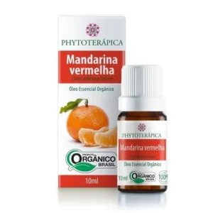 Óleo Essencial de Mandarina Vermelha Orgânico Phytoterápica 10ml