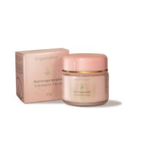 Creme Hidratante Facial Nutreregenerador Orgânico de Aloe Vera OrganicAloe 60G