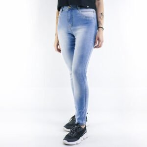 Calça Feminina Skinny Jeans Anjuss Denin Claro 38