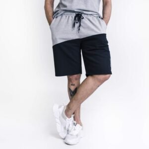 Bermuda Masculina Anjuss Across Mescla/preto M