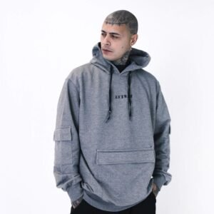 Blusa Masculina Pockets Anjuss Light Mescla escuro P