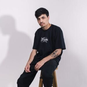 Camiseta Anjuss Arabesque Preto GG