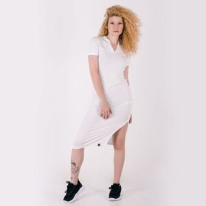 Vestido anjuss fitting Off white P