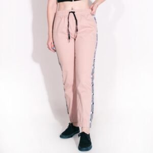 Calça jogging anjuss fita Rosa PP