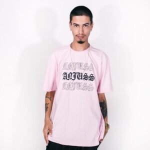 Camiseta Anjuss Under Repeat Rosa PP