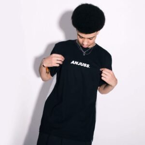 Camiseta anjuss back Preto/m medio PP