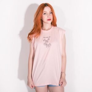 Regata anjuss muscle tee roses Nude P
